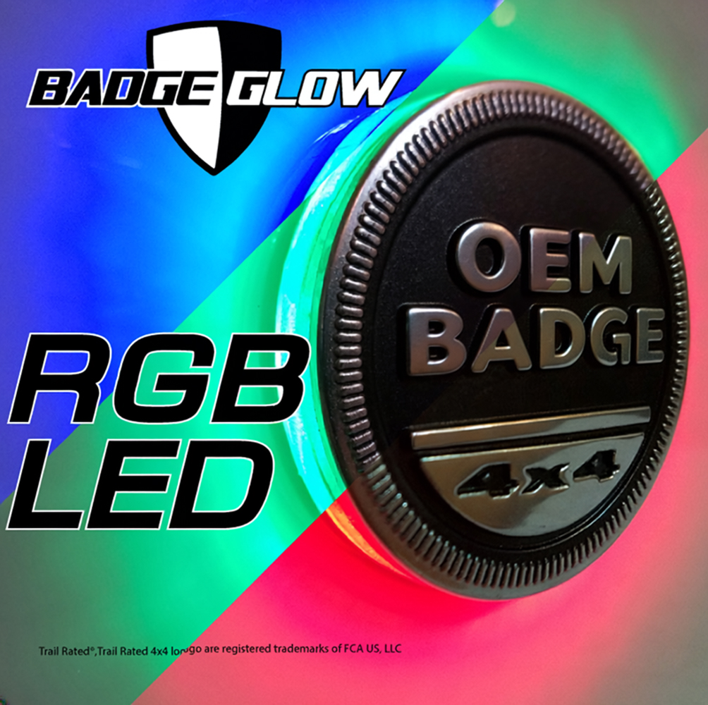 BadgeGlow RGB LED Backlight
